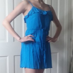 * Bright Blue Mini Summer Dress (H&M)